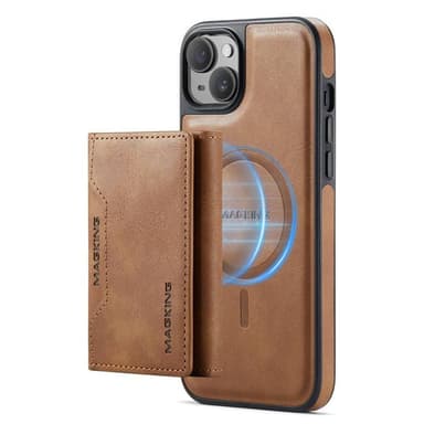 DG-Ming Magking K2 2i1 fodral iPhone 13 - Brun