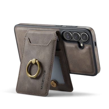 DG-Ming Magking K1 2i1 fodral Samsung Galaxy S24 Plus - Coffee