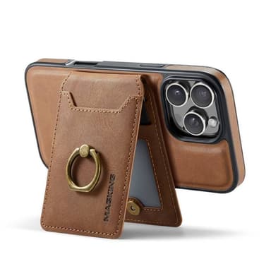 DG-Ming Magking K1 2i1 fodral iPhone 16 Pro - Brun