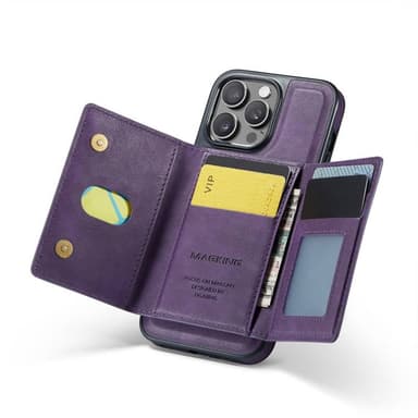 DG-Ming Magking K2 2i1 fodral iPhone 14 Pro Max - Lila