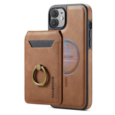 DG-Ming Magking K1 2i1 fodral iPhone 12 - Brun