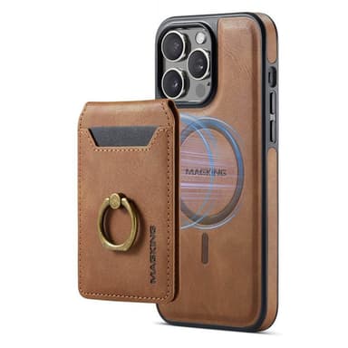 DG-Ming Magking K1 2i1 fodral iPhone 12 Pro Max - Brun