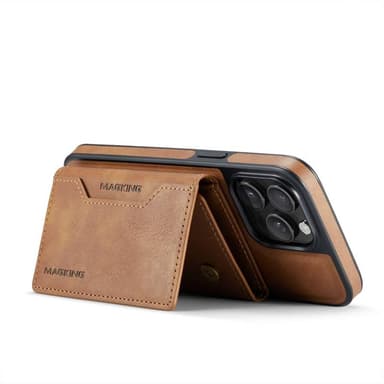 DG-Ming Magking K2 2i1 fodral iPhone 13 Pro - Brun