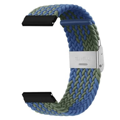 Flätat klockarmband Garmin Approach S44 - Blågrön
