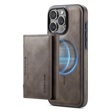 DG-Ming Magking K2 2i1 fodral iPhone 16 Pro - Coffee
