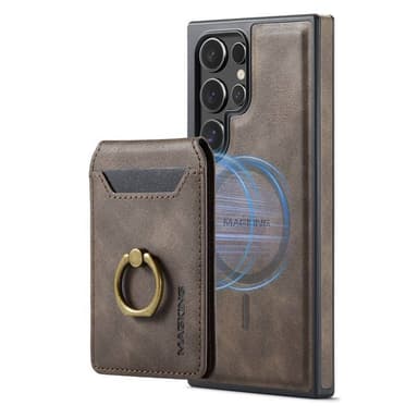 DG-Ming Magking K1 2i1 fodral Samsung Galaxy S24 Ultra - Coffee