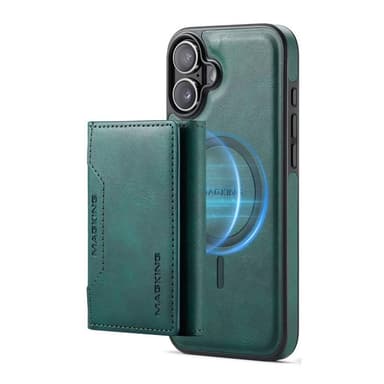DG-Ming Magking K2 2i1 fodral iPhone 16 Plus - Petrol