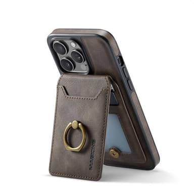 DG-Ming Magking K1 2i1 fodral iPhone 12 Pro Max - Coffee