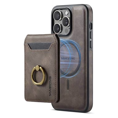 DG-Ming Magking K1 2i1 fodral iPhone 12 Pro Max - Coffee