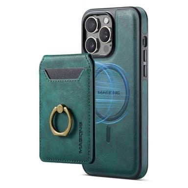 DG-Ming Magking K1 2i1 fodral iPhone 14 Pro - Petrol