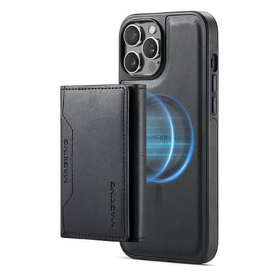 DG-Ming Magking K2 2i1 fodral iPhone 12 Pro - Svart