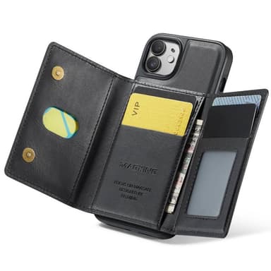 DG-Ming Magking K2 2i1 fodral iPhone 12 - Svart