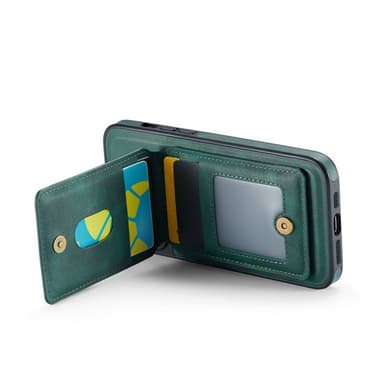 DG-Ming Magking K1 2i1 fodral iPhone 14 Pro - Petrol
