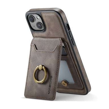 DG-Ming Magking K1 2i1 fodral iPhone 15 - Coffee