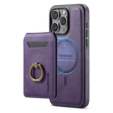 DG-Ming Magking K1 2i1 fodral iPhone 15 Pro - Lila