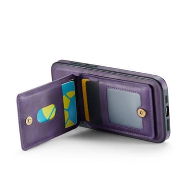 DG-Ming Magking K1 2i1 fodral iPhone 15 Pro - Lila