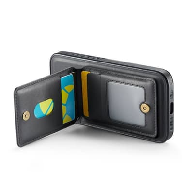 DG-Ming Magking K1 2i1 fodral iPhone 16 Pro - Svart