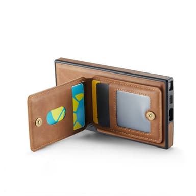 DG-Ming Magking K1 2i1 fodral Samsung Galaxy S24 Ultra - Brun