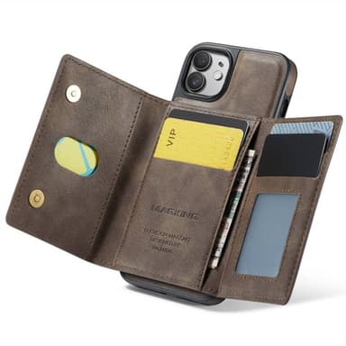 DG-Ming Magking K2 2i1 fodral iPhone 12 - Coffee