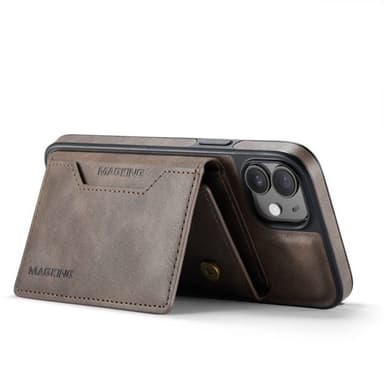 DG-Ming Magking K2 2i1 fodral iPhone 12 - Coffee