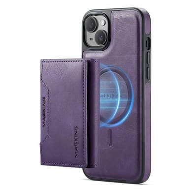 DG-Ming Magking K2 2i1 fodral iPhone 14 - Lila