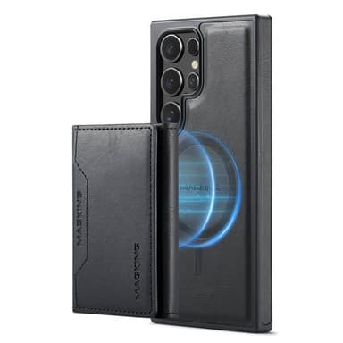 DG-Ming Magking K2 2i1 fodral Samsung Galaxy S24 Ultra - Svart