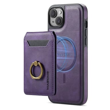 DG-Ming Magking K1 2i1 fodral iPhone 14 - Lila