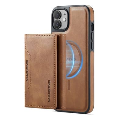 DG-Ming Magking K2 2i1 fodral iPhone 12 - Brun