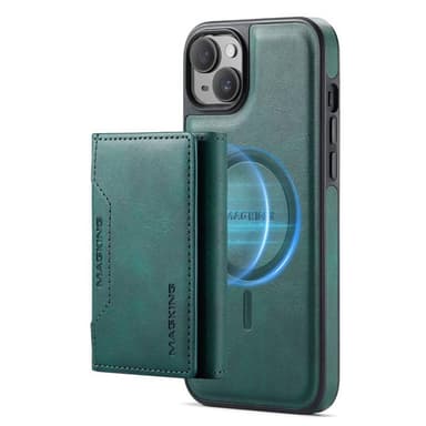 DG-Ming Magking K2 2i1 fodral iPhone 15 Plus - Petrol