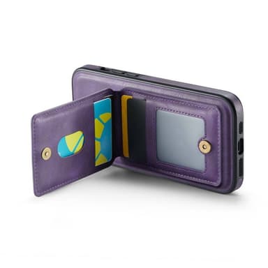 DG-Ming Magking K1 2i1 fodral iPhone 14 - Lila