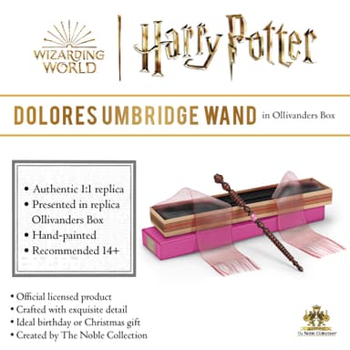 Nobel Collection Harry Potter trollspö (Dolores Umbridge)