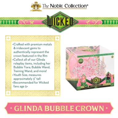 Noble Collection Wicked Bubble Crown leksak (Glinda)