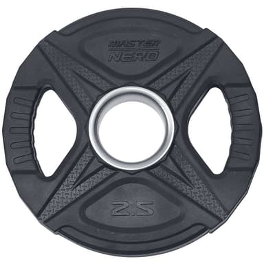 Master Fitness Nero Rubber Plate, Viktskivor gummerade 2,5 kg