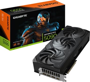 Gigabyte GeForce RTX 5090 Windforce 3 OC 32GB grafikkort