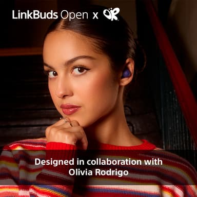 Sony LinkBuds Open True Wireless in ear-hörlurar (lila)