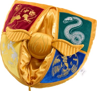 Noble Collection Harry Potter Golden Snitch Plyschkudde leksak