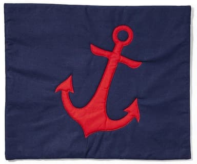 Lord Nelson Victory Pillow C Quilted Anchor Marin