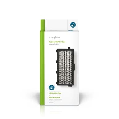 Nedis Ersättnings Active HEPA-filter | Ersättning för: Miele | Svart / Vit