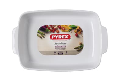 Pyrex Dish rectangular 30 x 22 cm White