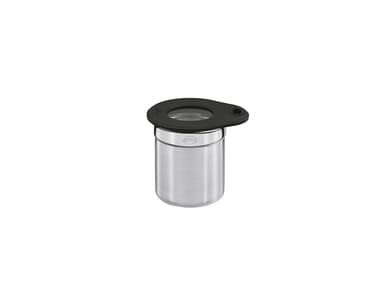 Rösle Förvaringsburk Stål/Svart/Glas