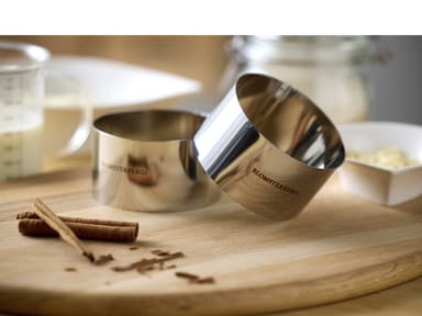 Blomsterbergs Pastry ring Dia. 9 x 5 cm 2 pcs Steel