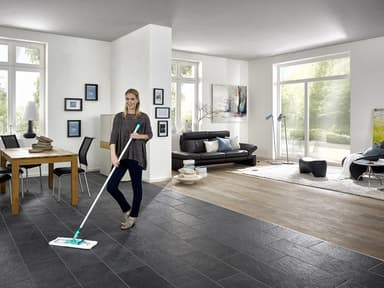 Leifheit Profi XL alu micro duo Gulvvasker hvid/grøn