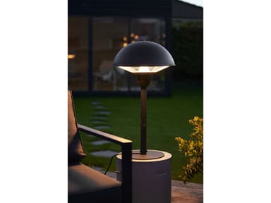 Nordic Sense Tabletop patio heater 1500 watt Black