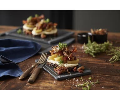 HOLM Chopping board 20 x 14 x 0.8 cm Black