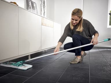 Leifheit Profi XL alu micro duo Gulvvasker hvid/grøn
