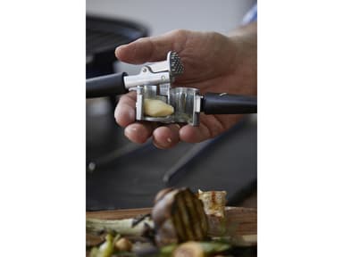 HOLM Garlic press Black/Silver