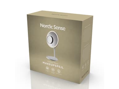 Nordic Sense Makeup Mirror w. light White