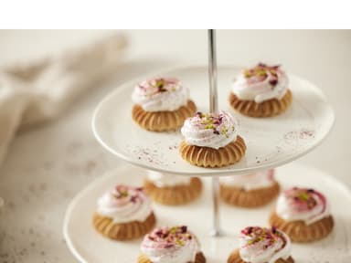 Blomsterbergs Two-tier cake stand Dia. 20 + 27 cm
