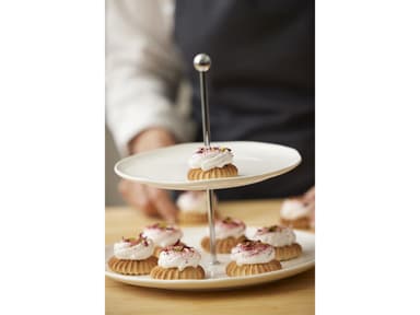 Blomsterbergs Two-tier cake stand Dia. 20 + 27 cm