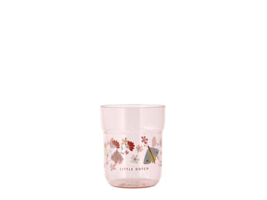 Mepal Mio Children's glass 250 ml Flowers & Butterflies